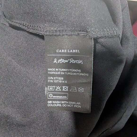 New! & Other Stories | Cut-out Waist Jumpsuit In Black - Picture 14 of 15